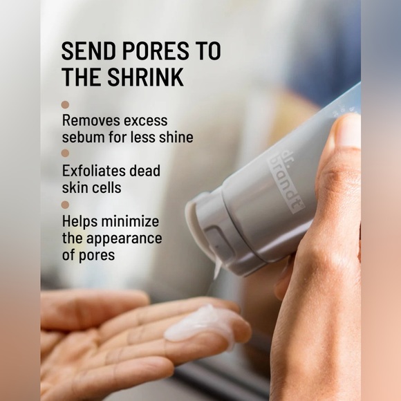 DR. BRANDT SKINCARE Pores No More Pore Purifying Cleanser New 15ml Deluxe Mini - Picture 6 of 8